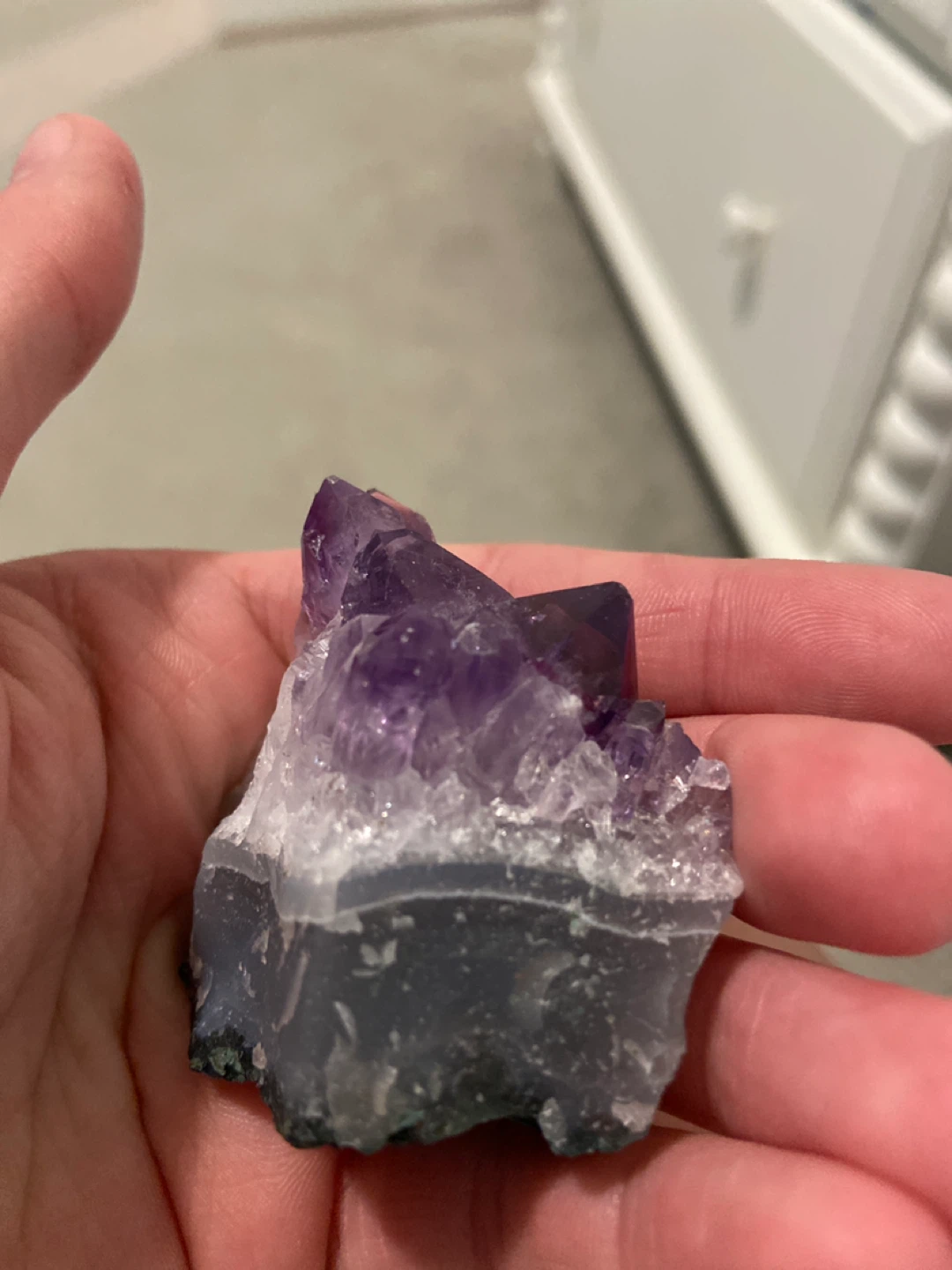 Raw Amethyst Crystal Cluster