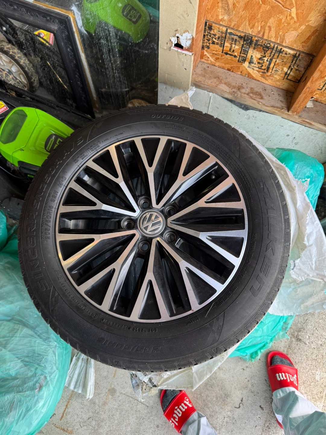 All season Tire with VW Rim - photo 3