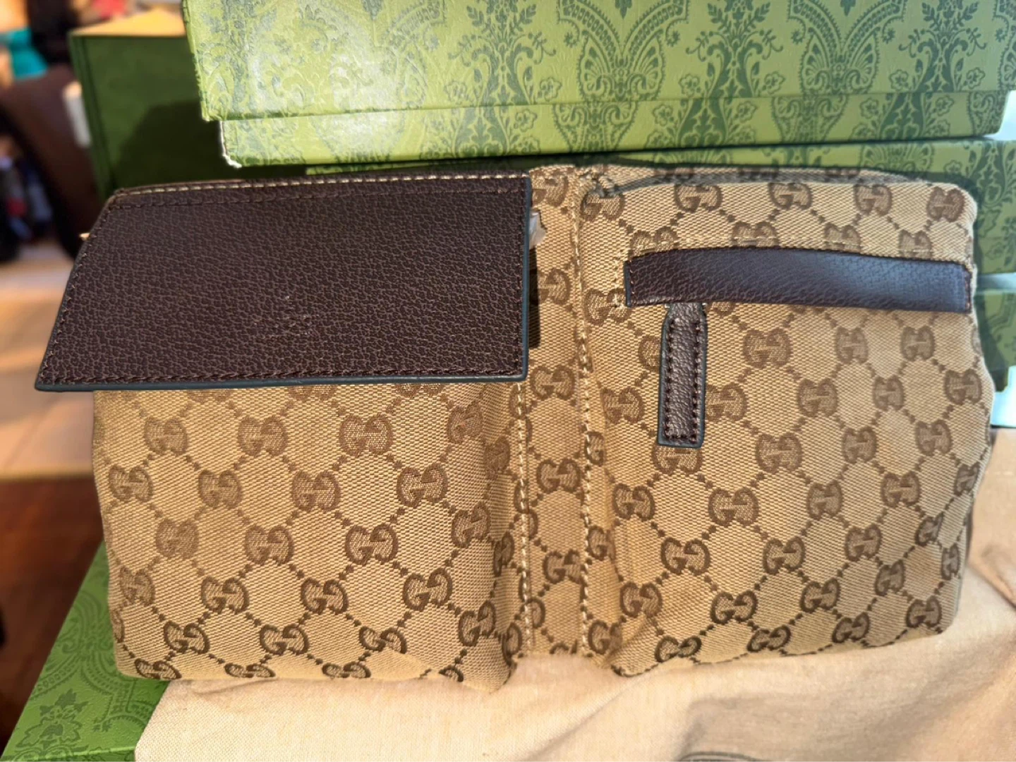 Gucci GG Monogram Belt Bag