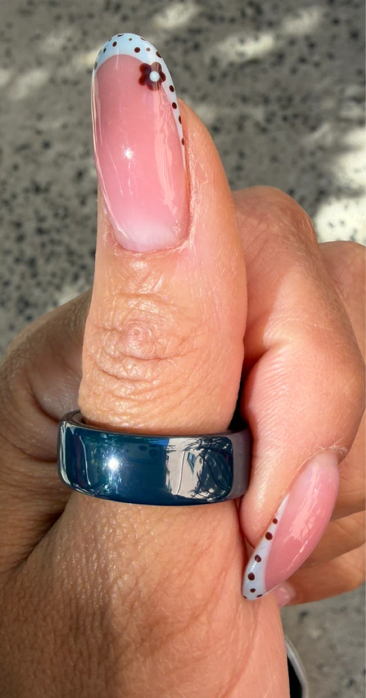 Oura Ring 4 Ceramic Midnight - Size 8 - photo 2