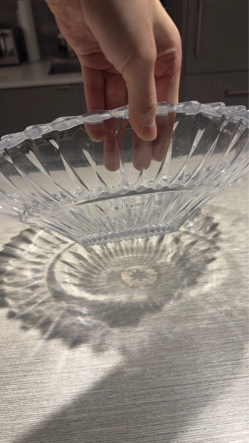 Beautiful Glass Serving Bowl - photo 4