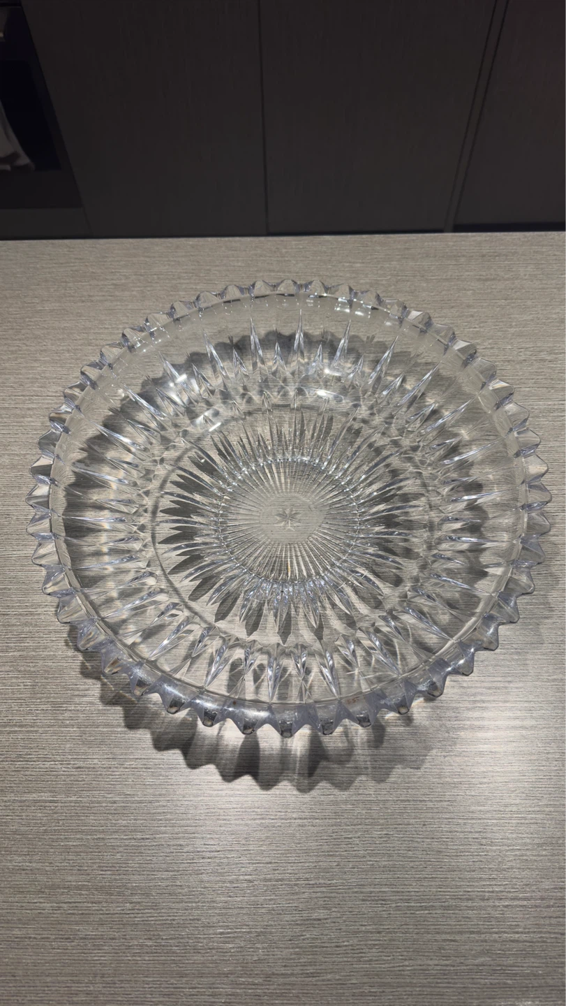 Beautiful Glass Serving Bowl - photo 3