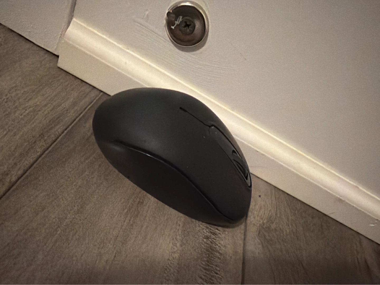 Black Wireless Computer Mouse with USB Dongle - photo 2