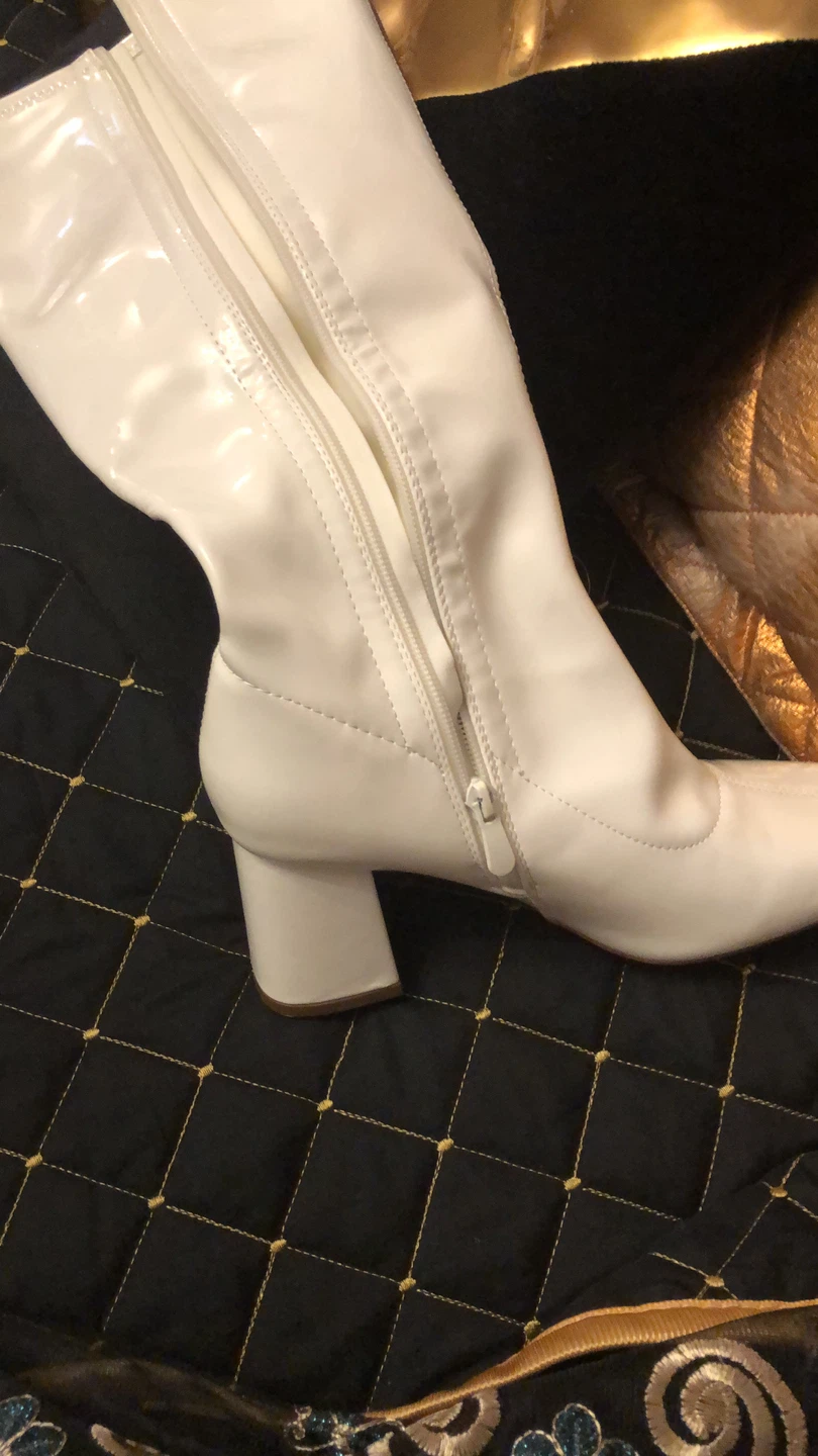 White Go-Go Boots 8 - photo 3