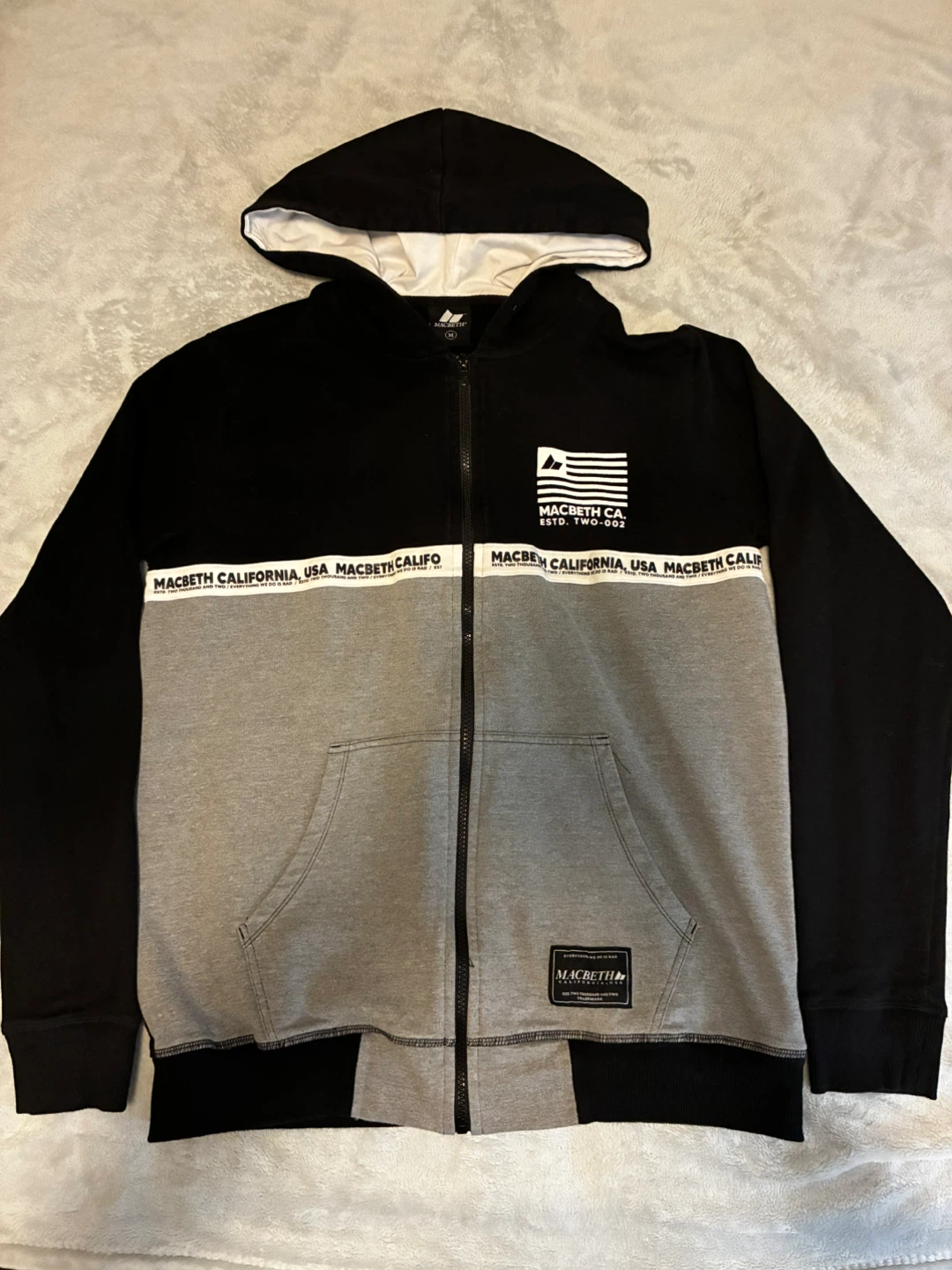 Macbeth Zip-Up Hoodie