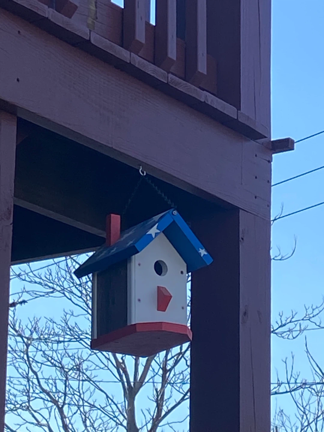 Decorative Patriotic Birdhouse - photo 2