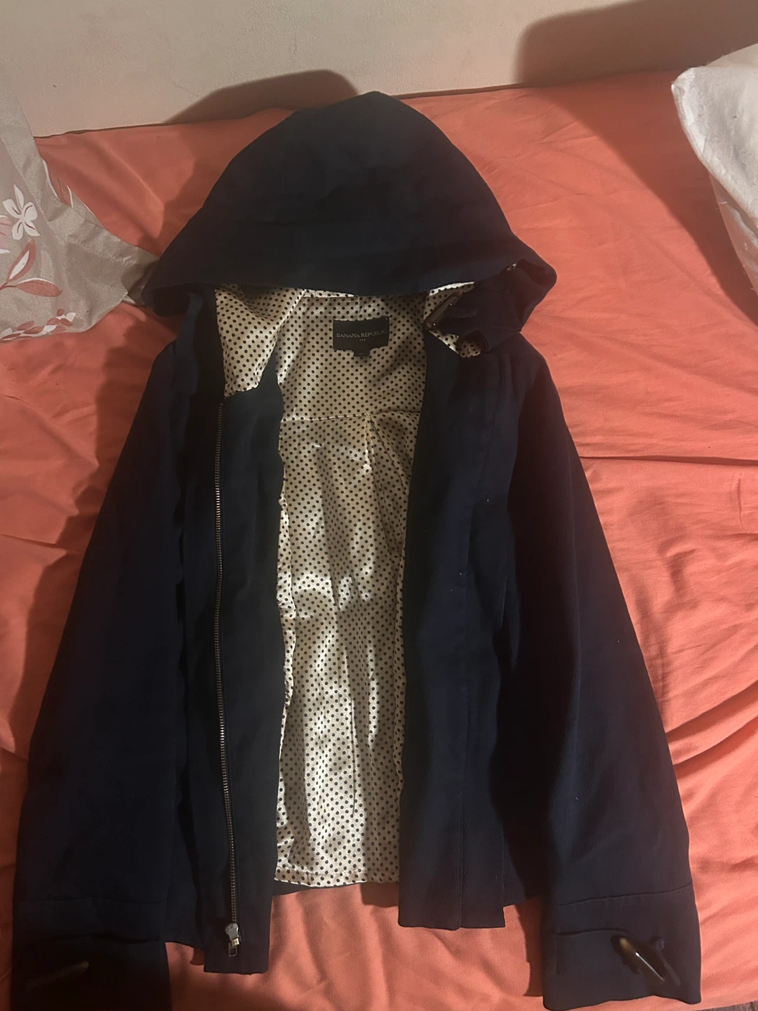 Navy Blue Toggle Coat - photo 2