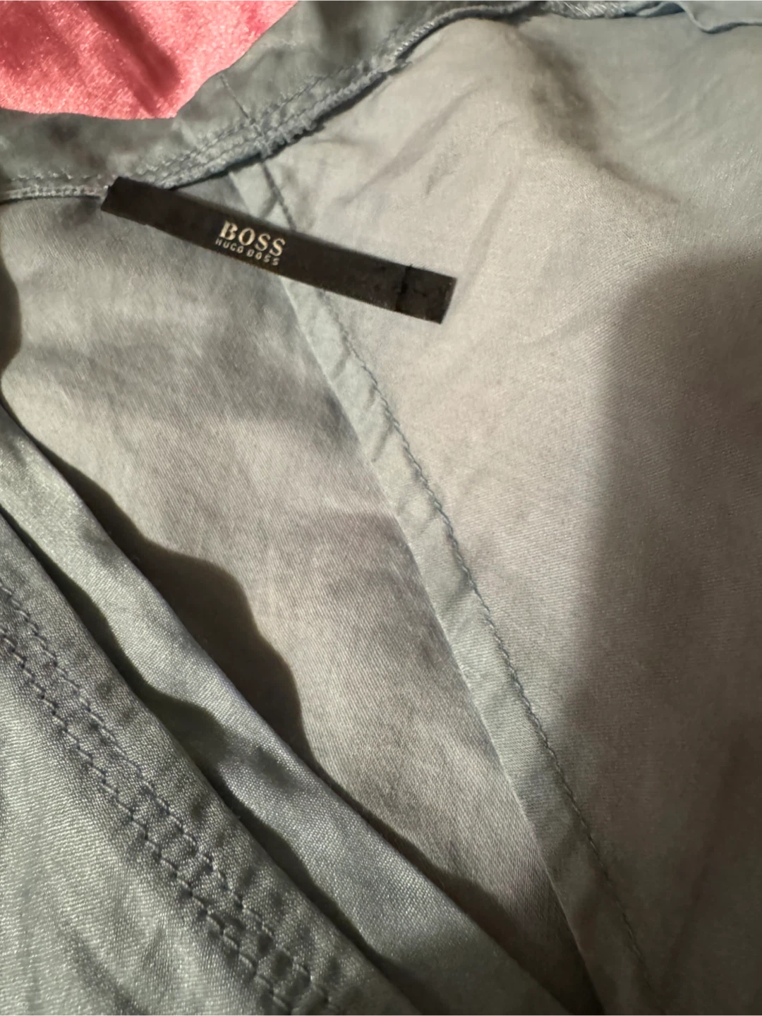 BOSS Hugo Boss Blue Ruched Blouse