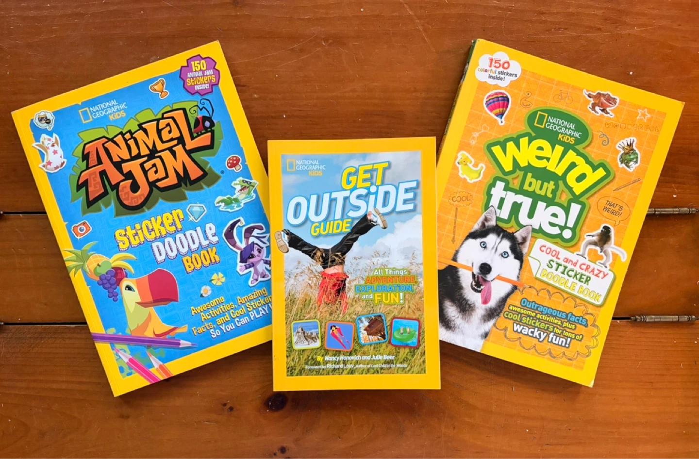 New National Geographic Kids Activity Book Set