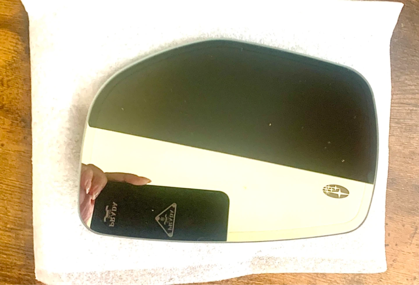 Subaru Genuine Parts Ext Dim Mirror with Approach Light