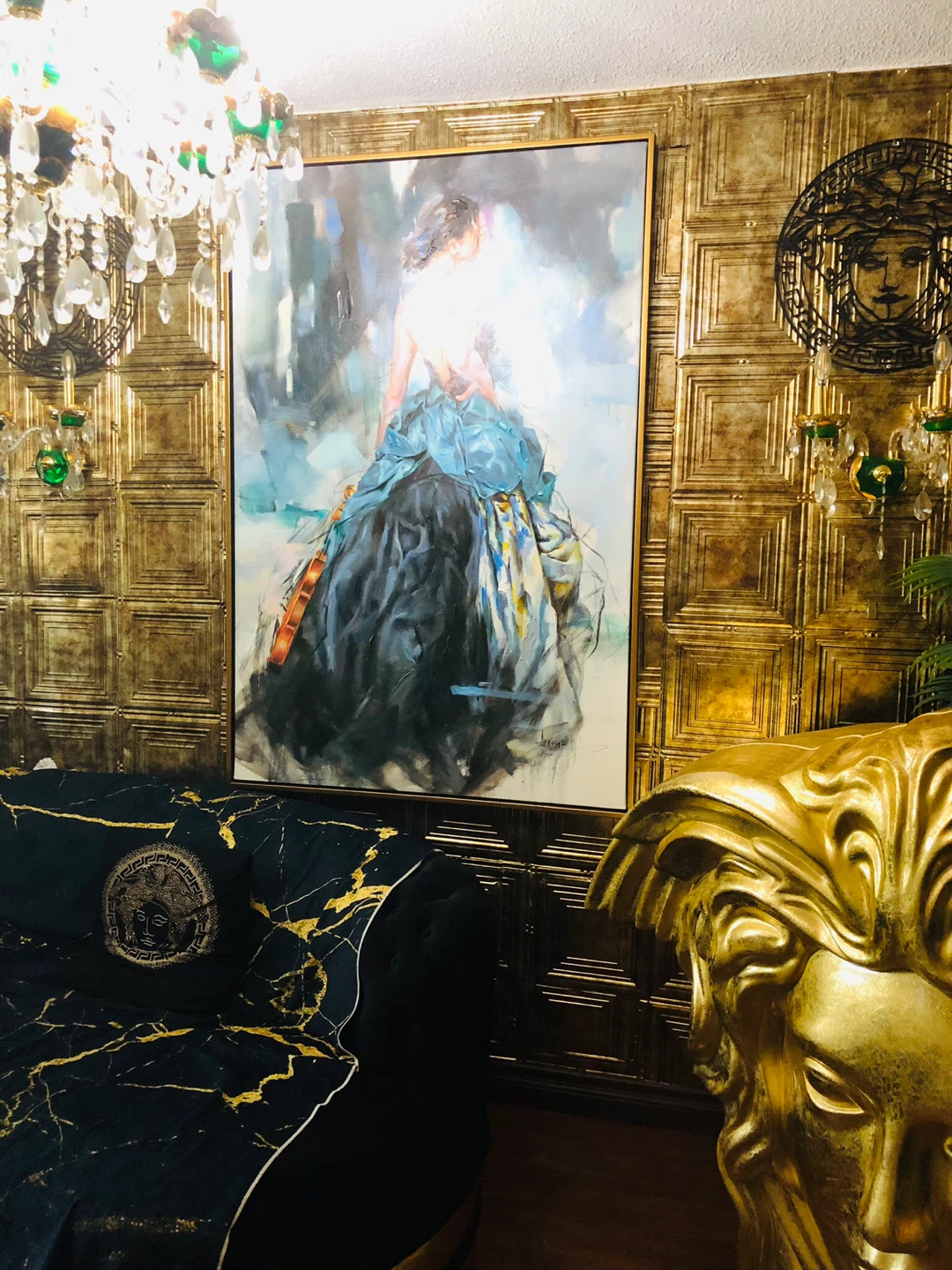 Medusa Wall Decor Metal Art - photo 4