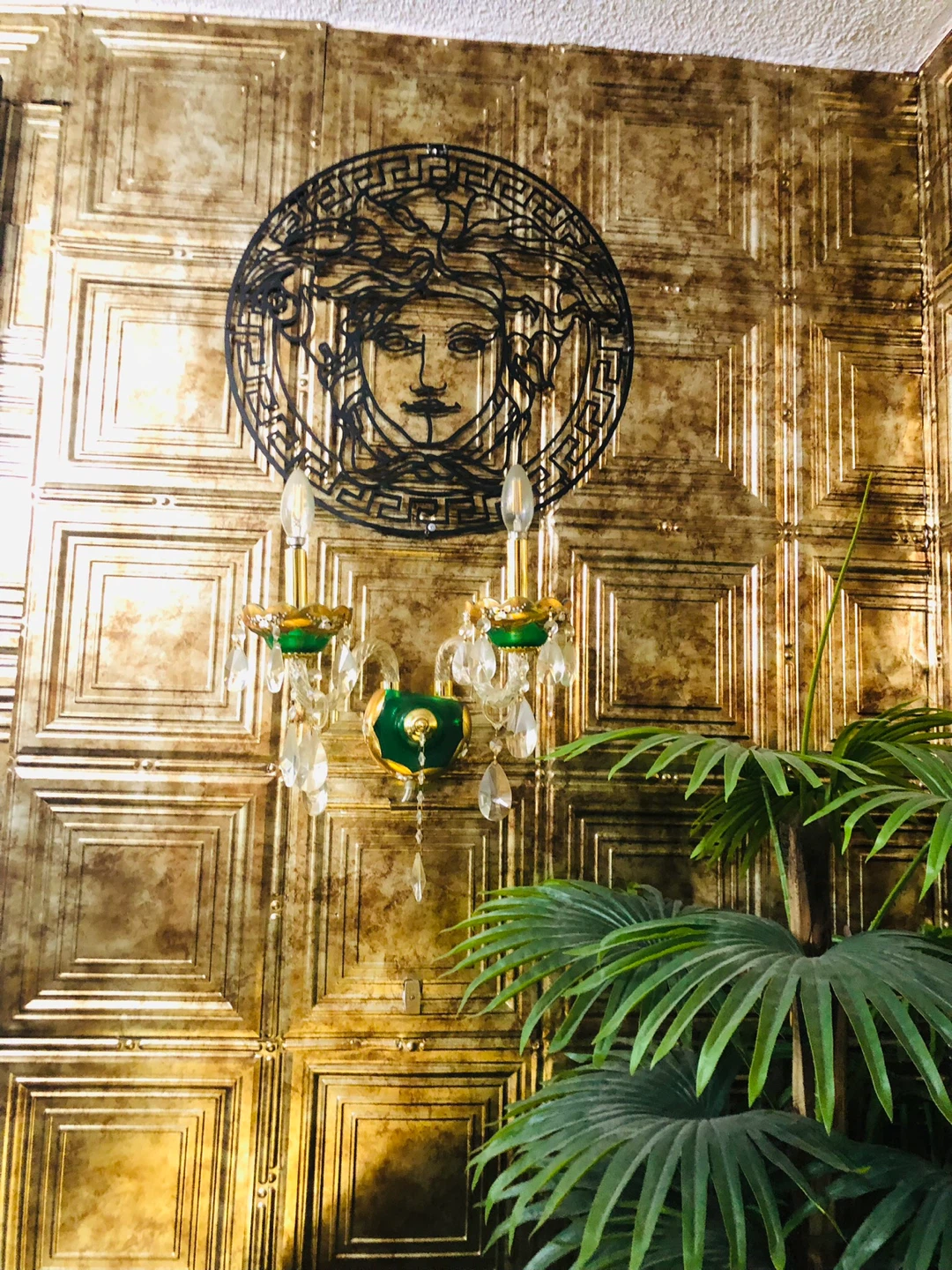 Medusa Wall Decor Metal Art
