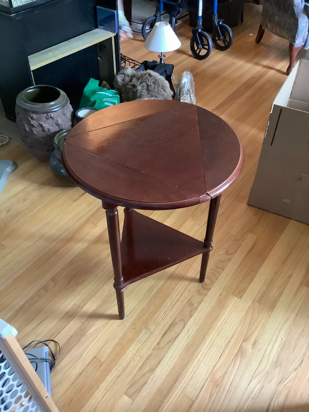 Wooden Corner Table
