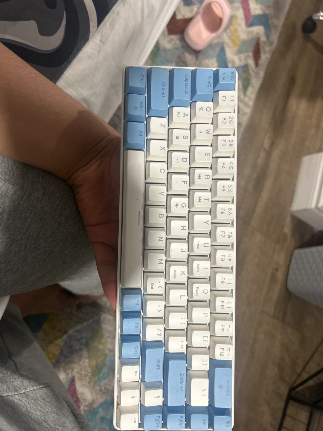 abucow Wireless Gaming Keyboard and Logitech Mouse Bundle - photo 3