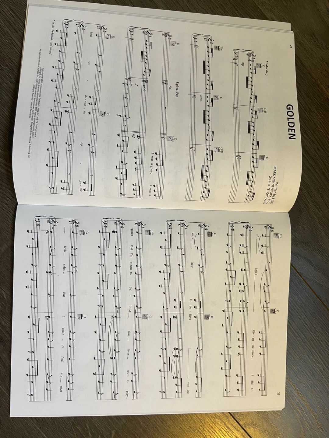K-Pop Demon Hunters Piano Vocal Guitar Music Book - photo 2