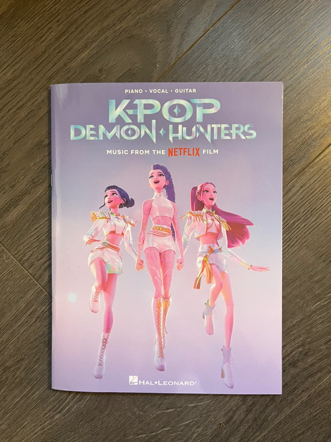 K-Pop Demon Hunters Piano Vocal Guitar Music Book