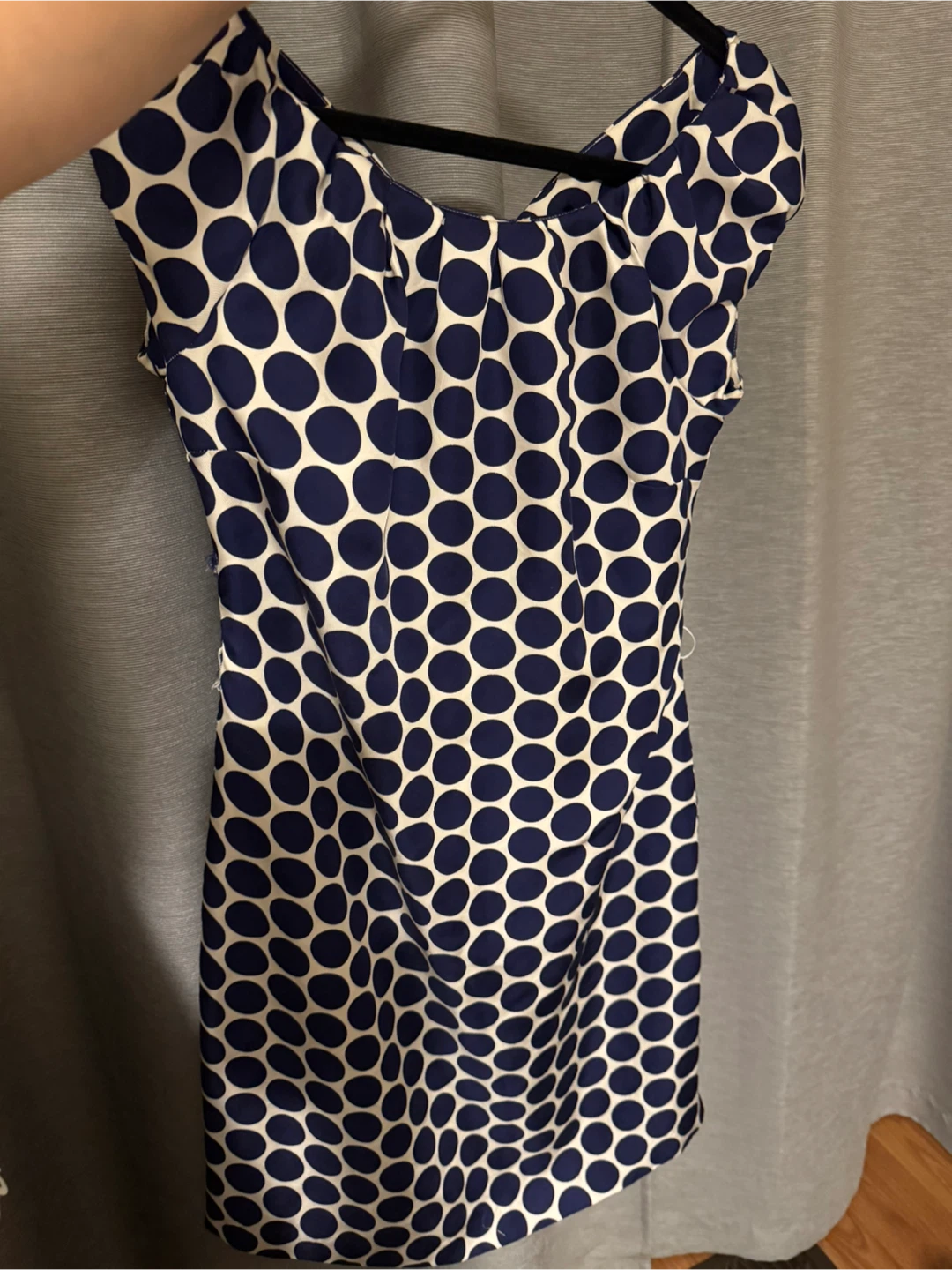 Polka Dot satin Dress