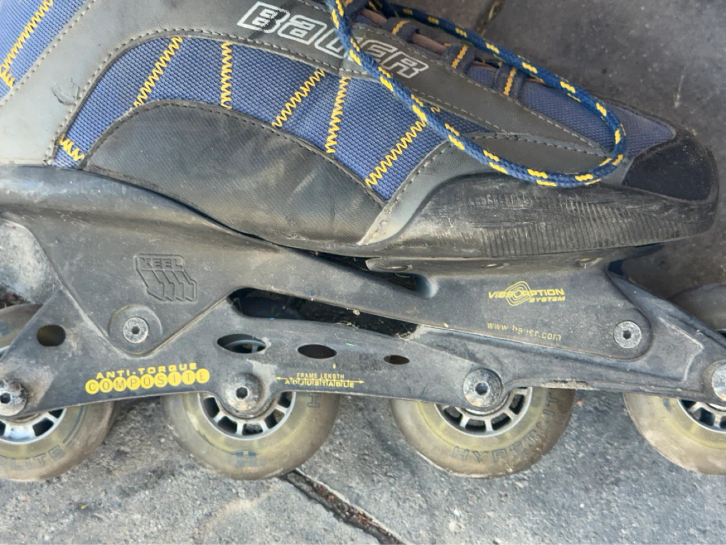 Bauer Rollerblades Size 10 - photo 5