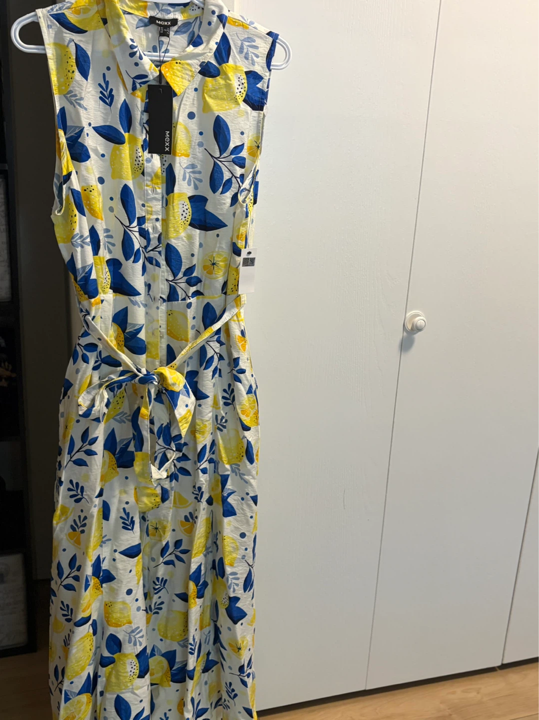 MEXX Sleeveless Maxi Dress with Lemon Print