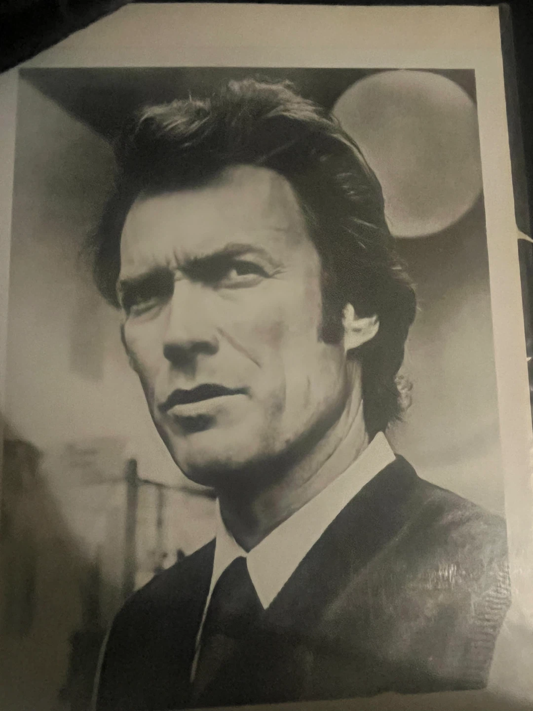 Vintage Clint Eastwood Portrait