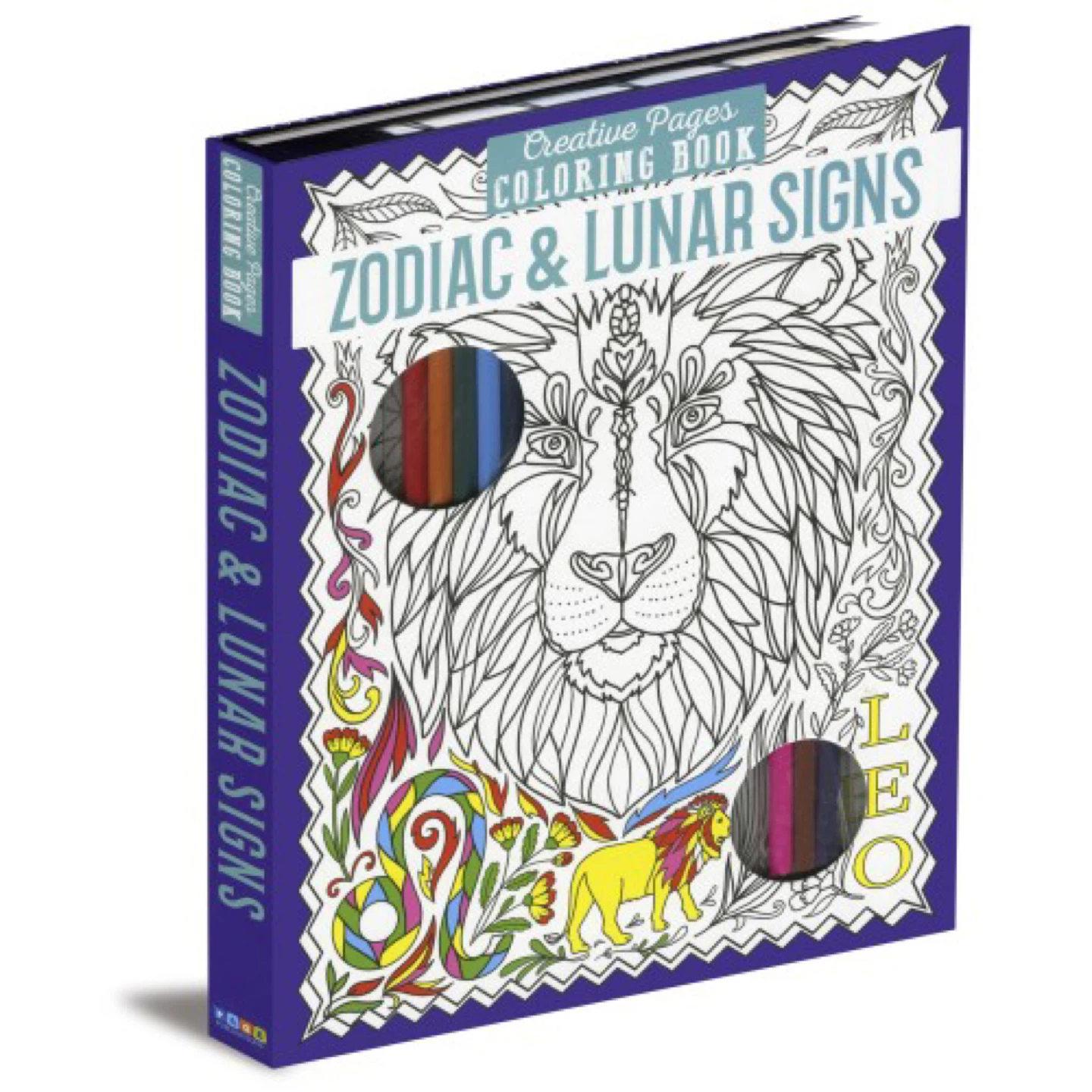 New Zodiac & Lunar Signs Adult Colouring Book Kit