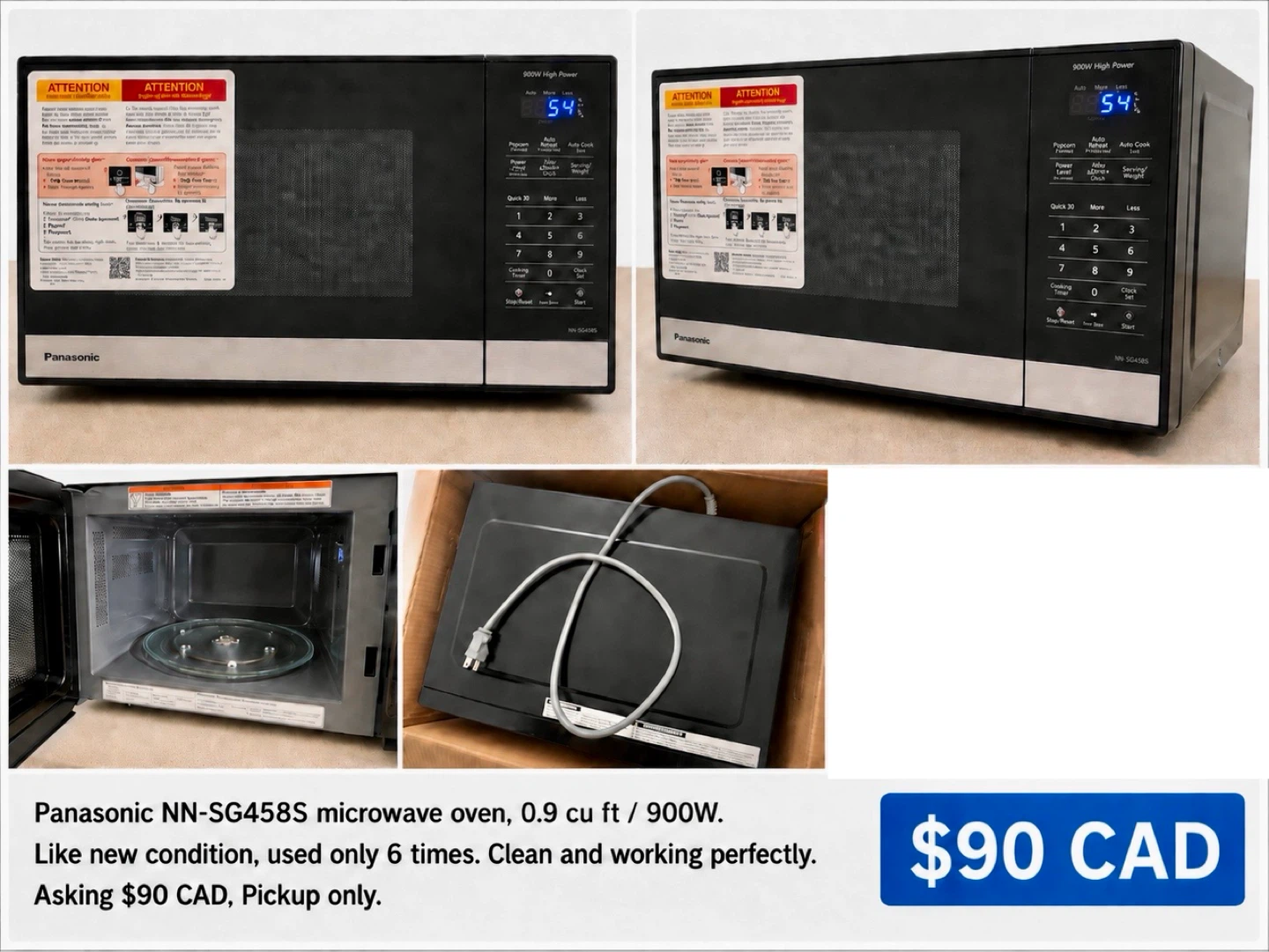 Panasonic Microwave Oven NN-SG458S - photo 3