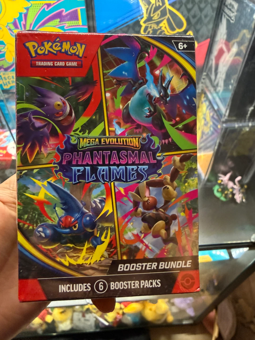 Pokemon Phantasmal Flames Booster Bundle (6 Packs)