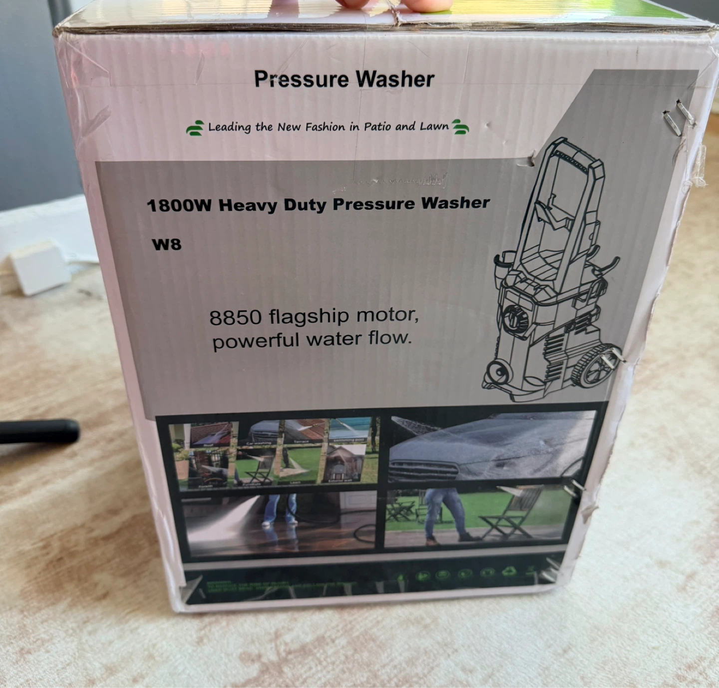 1800W Heavy Duty Pressure Washer W8 - photo 2