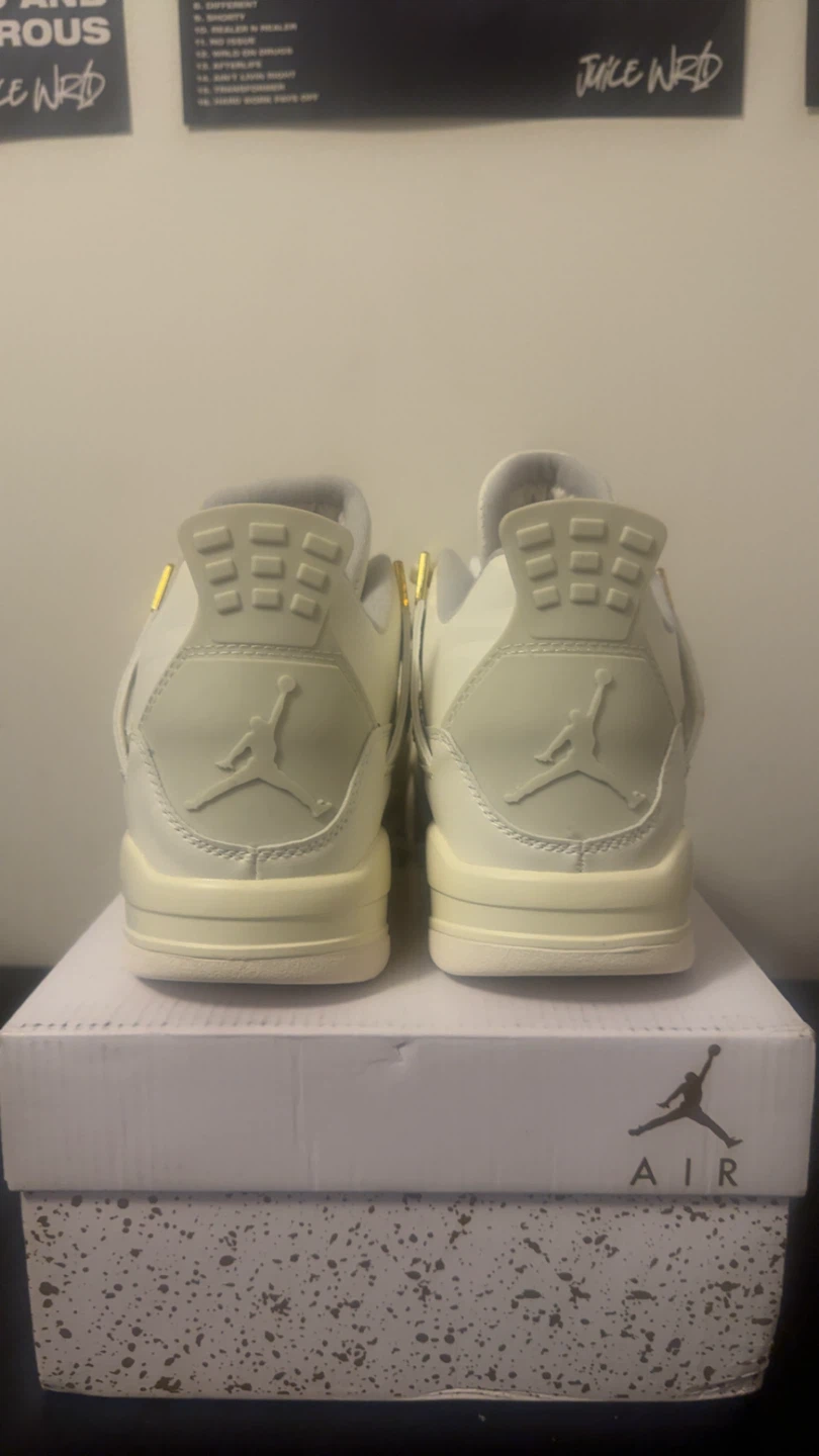 Brand New Jordan 4 Metallic Gold M11/W13 - photo 4