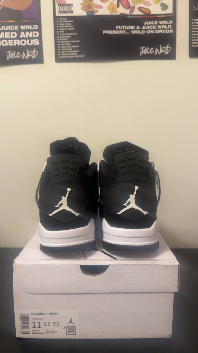 Brand New Jordan 4 White Thunders M11/W13 - photo 4