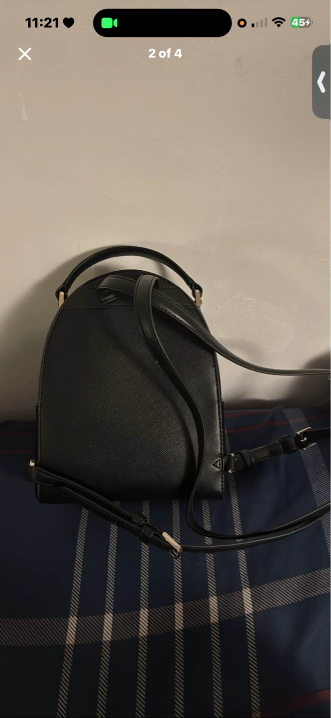 Kate Spade Black Leather Mini Backpack - photo 2