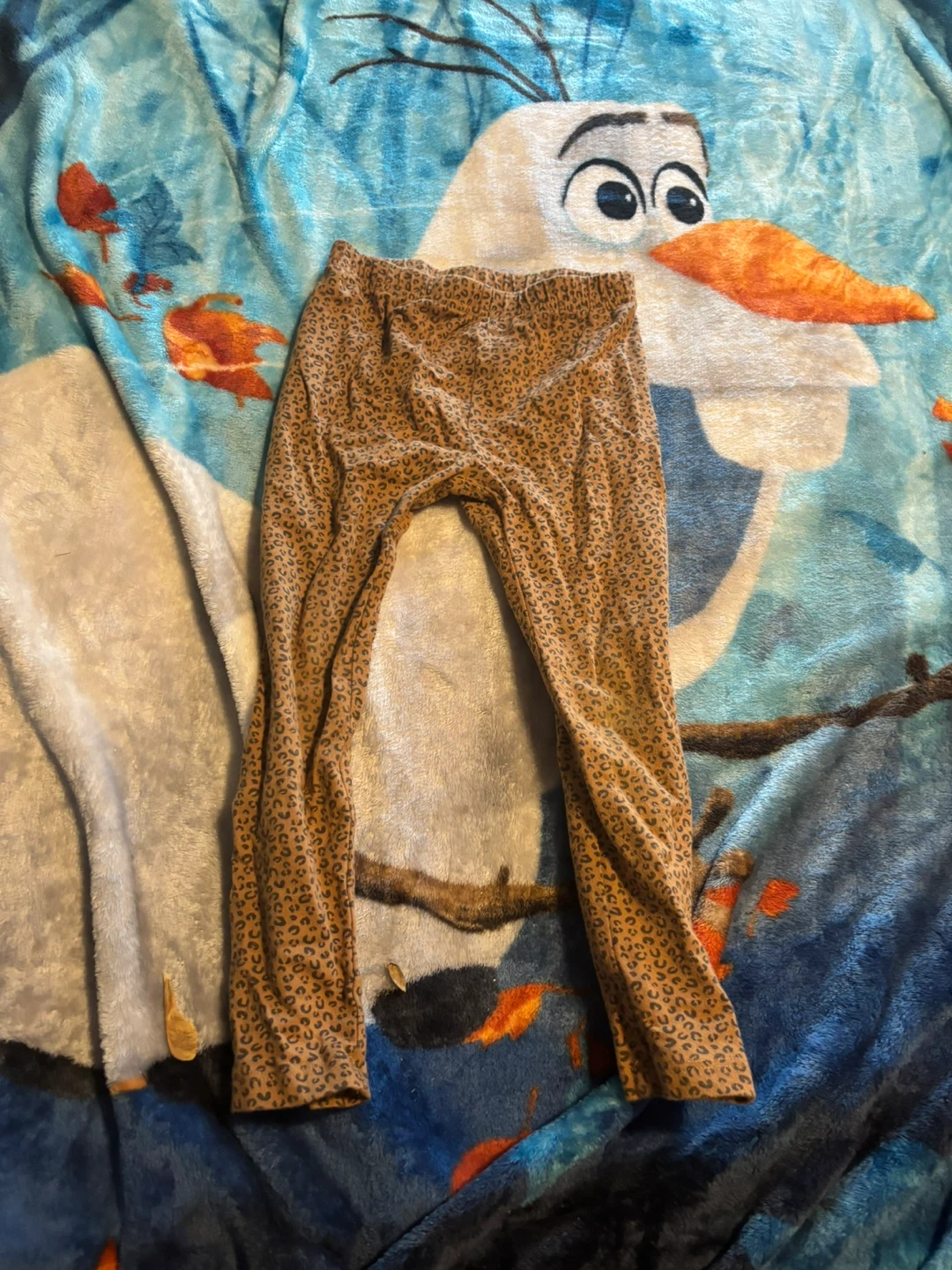 George. Kids Leopard Print Leggings XS/TP