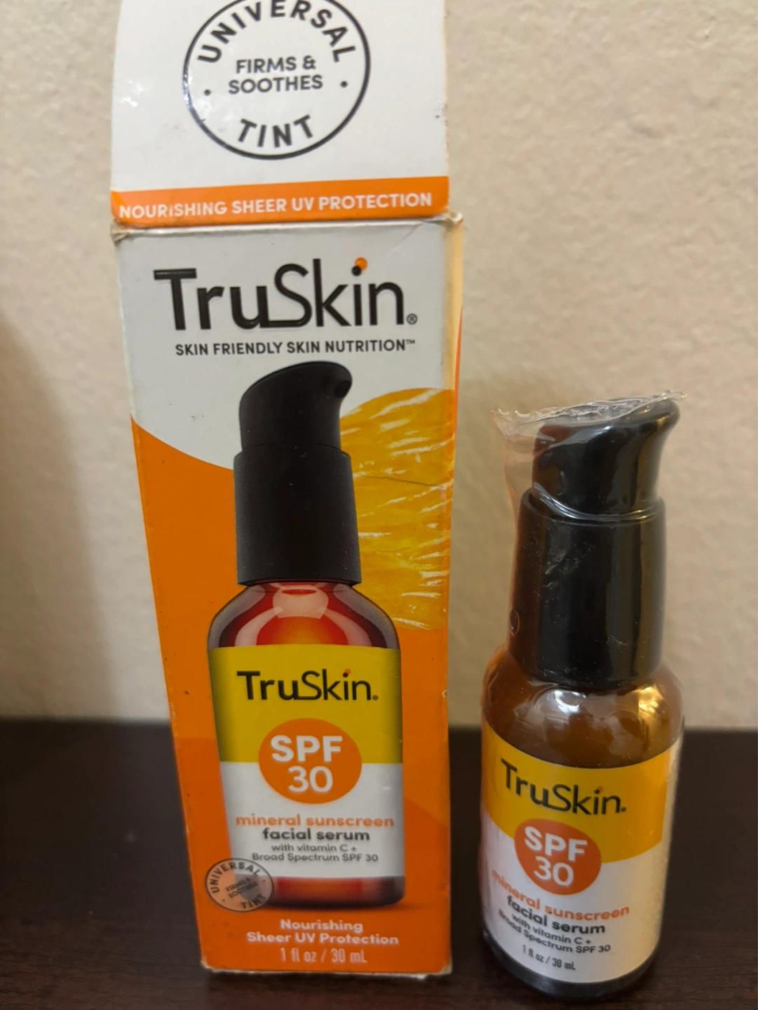 NEW-TruSkin SPF 30 Mineral Sunscreen Facial Serum