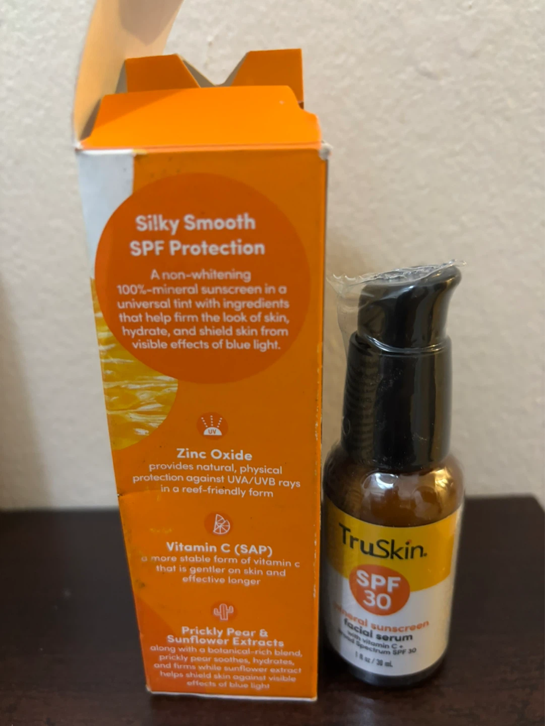 NEW-TruSkin SPF 30 Mineral Sunscreen Facial Serum - photo 2