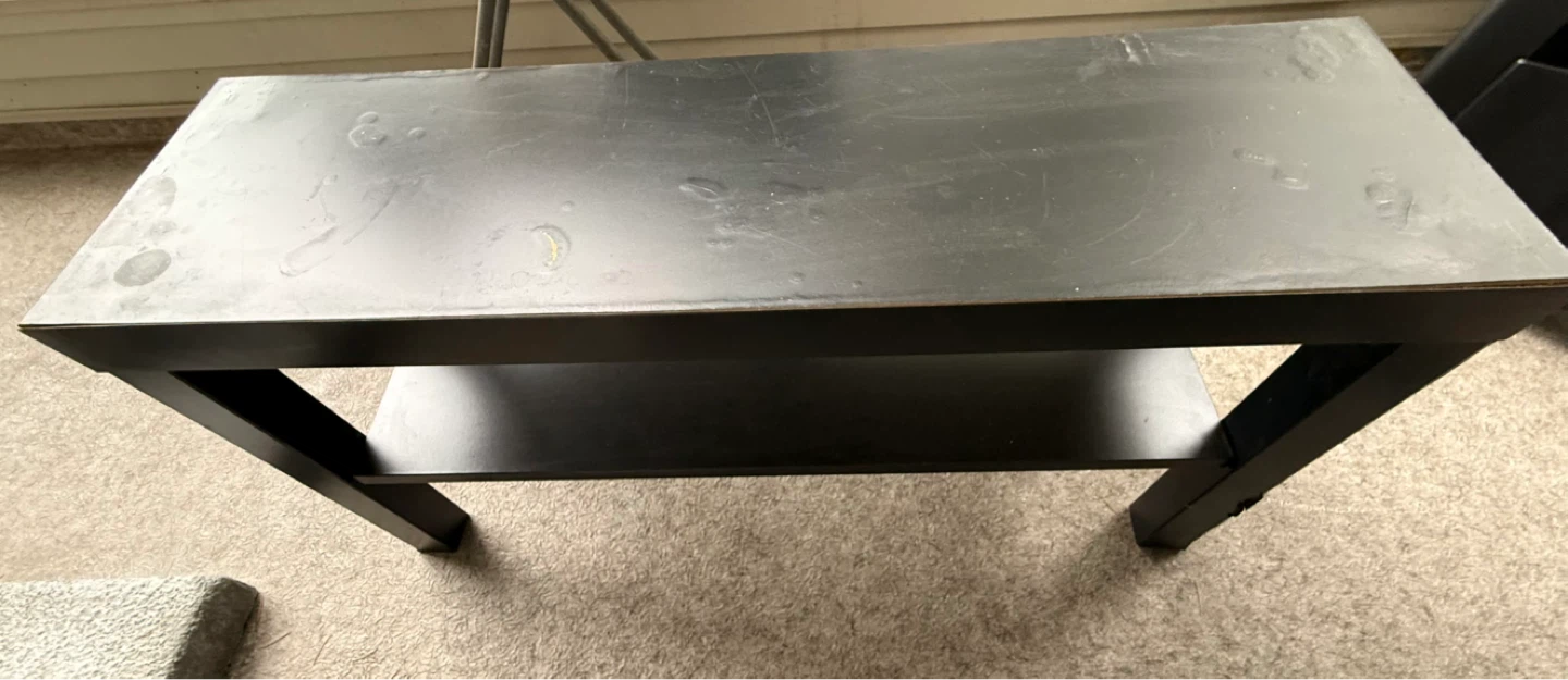 Black Side Table & 1 chair - photo 4