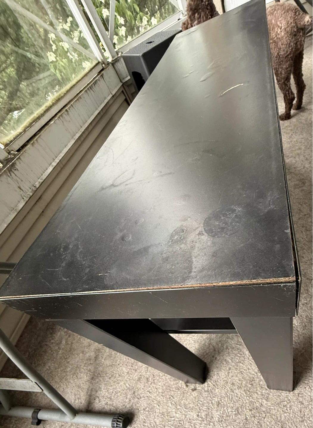 Black Side Table & 1 chair - photo 5