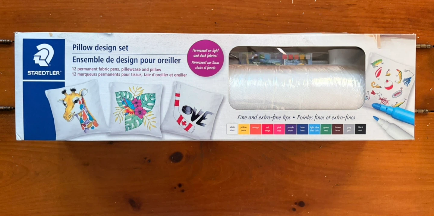 New Staedtler Pillow Design Kit