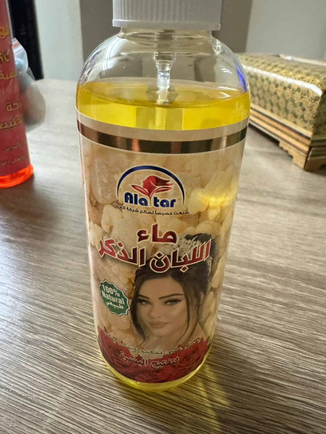 Frankincense water blended with rose extract 190 ml