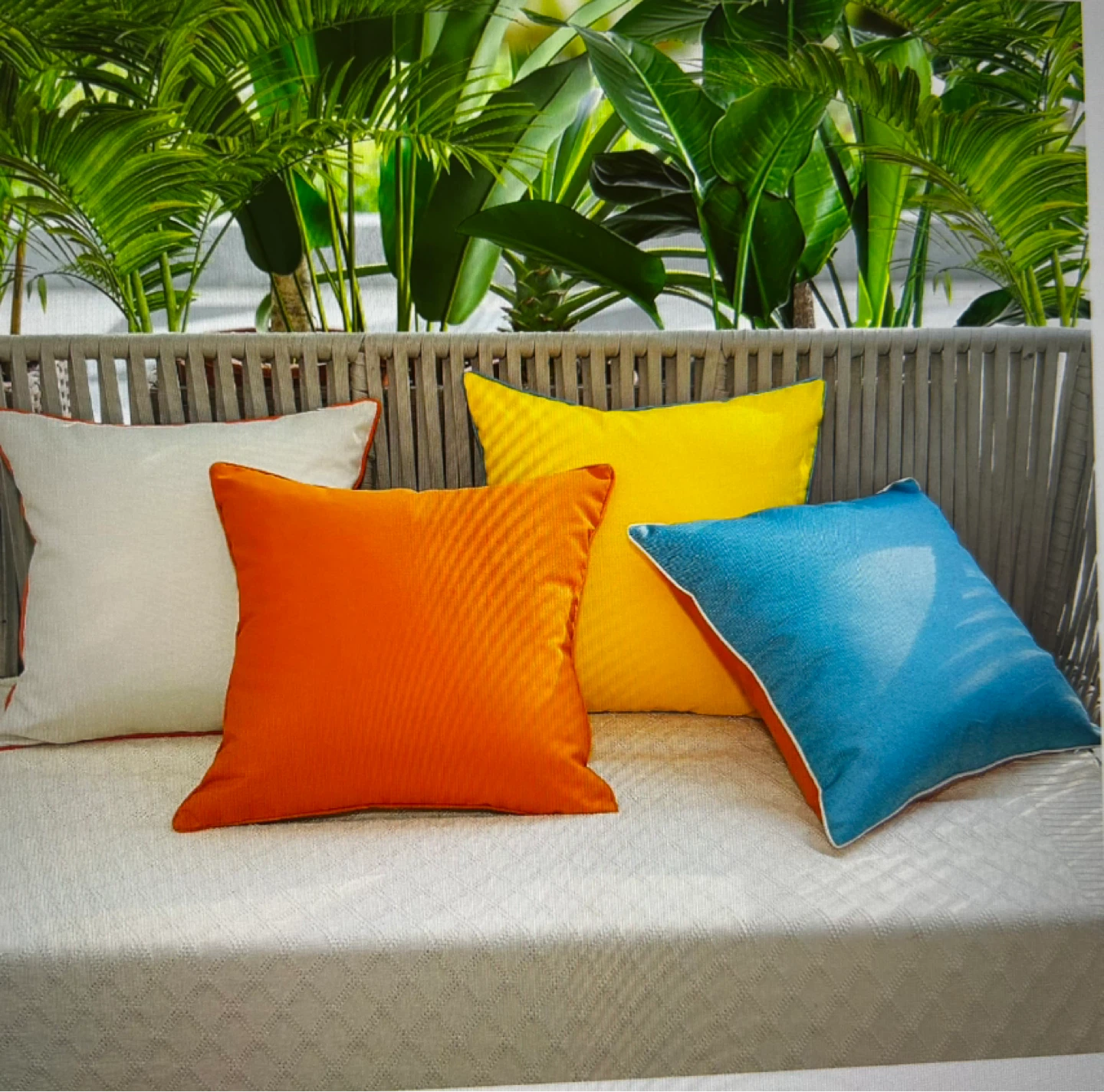 4 Pack Waterproof Throw Pillow Covers - photo 4