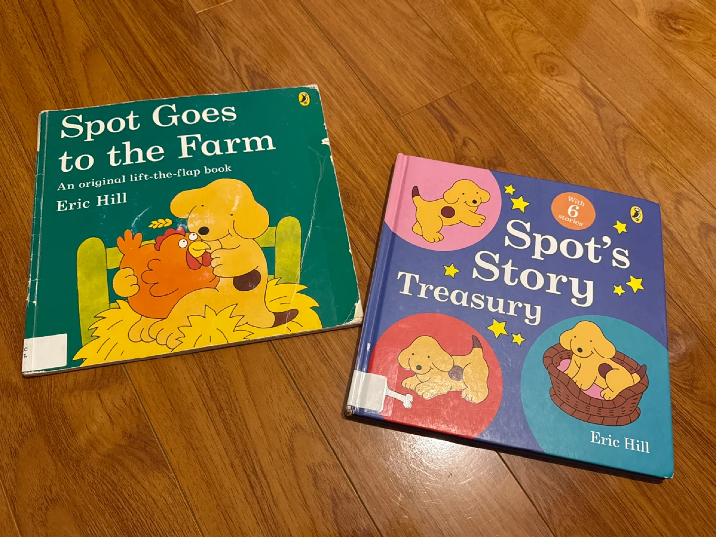 Spot Story Treasury & Spot Goes to the Farm Books by Eric Hill
