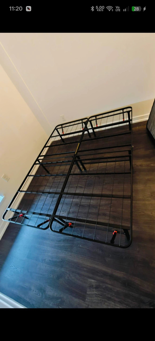 Queen Size Metal Bed Frame