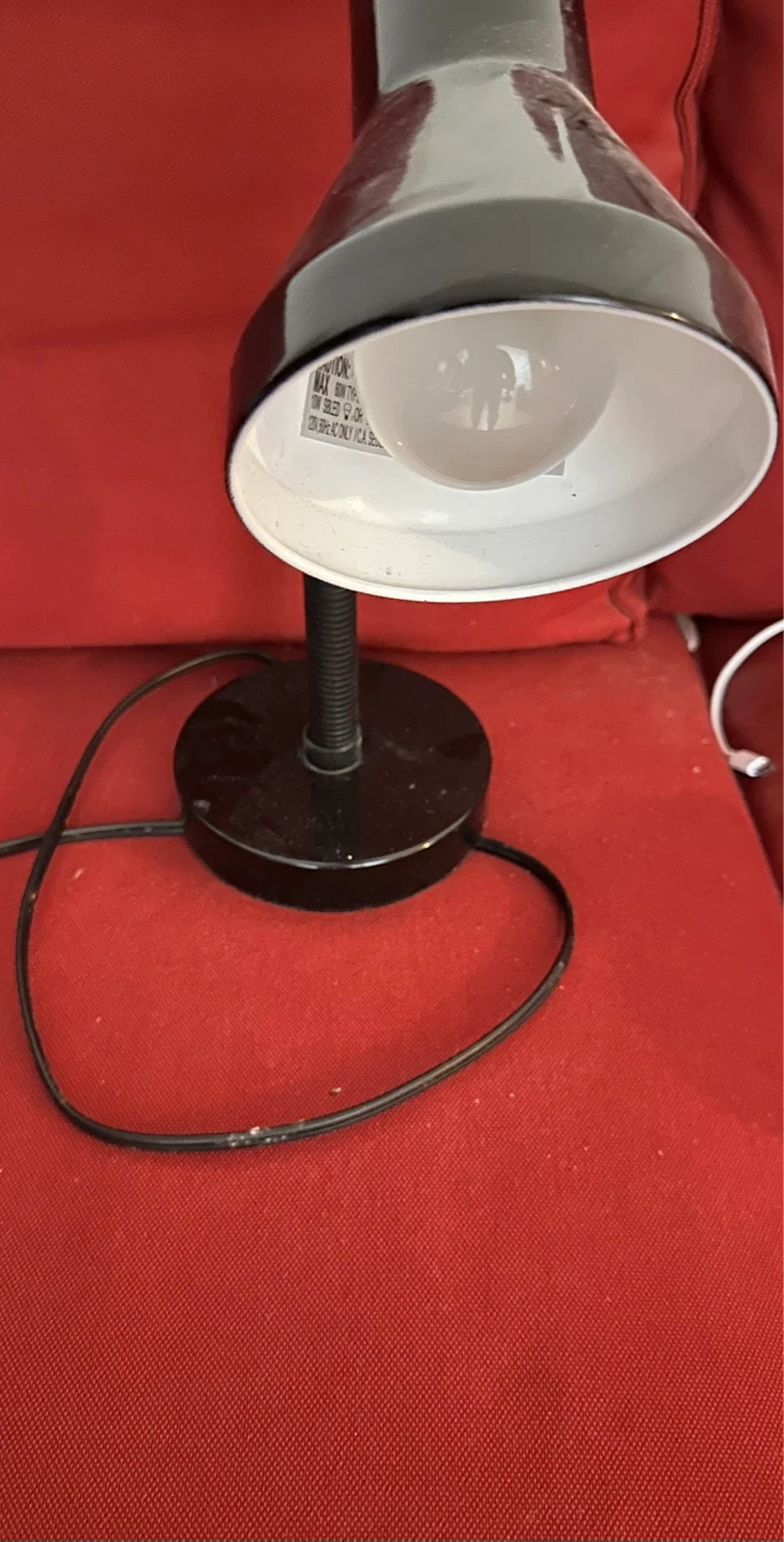 Black Gooseneck Desk Lamp - photo 2