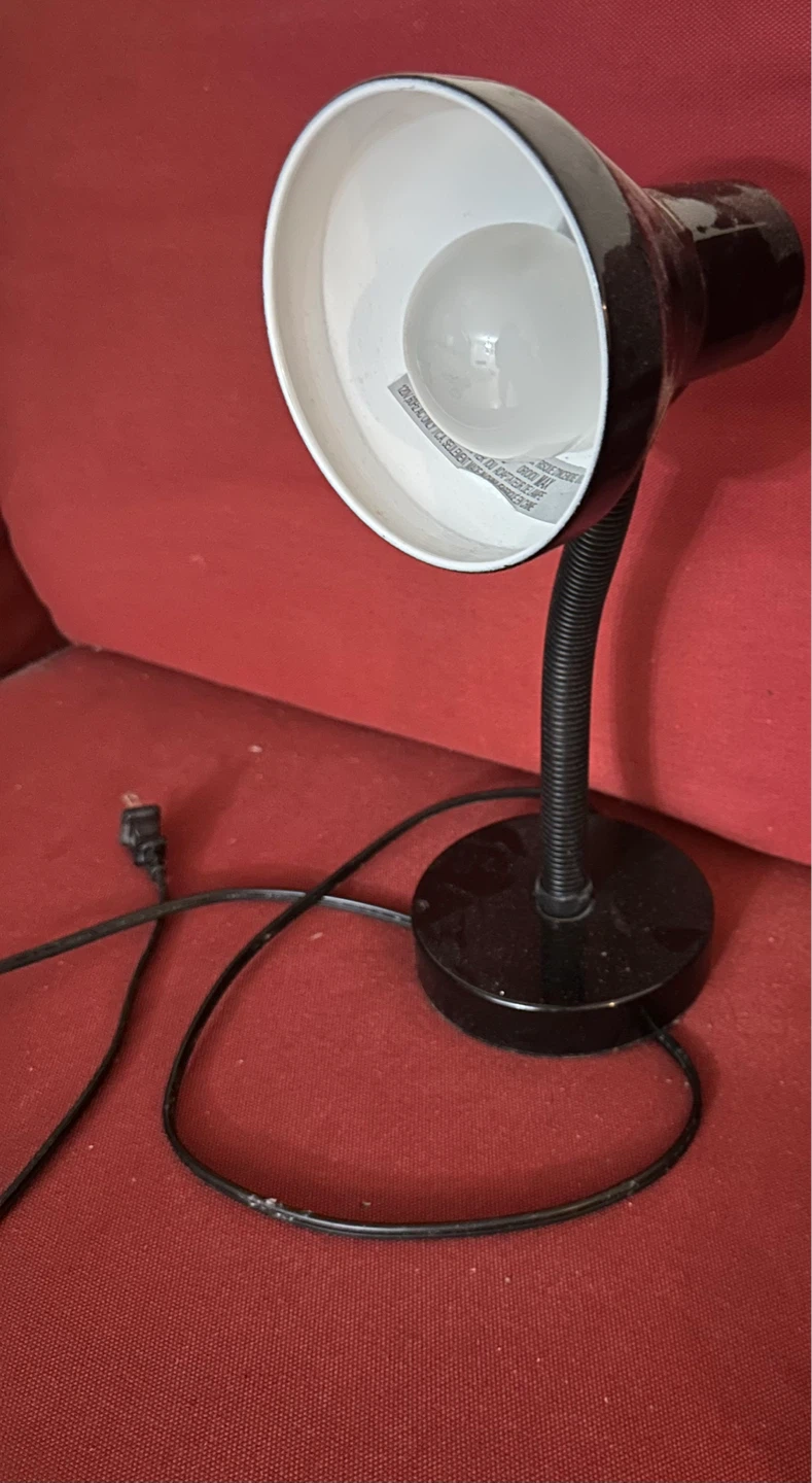 Black Gooseneck Desk Lamp