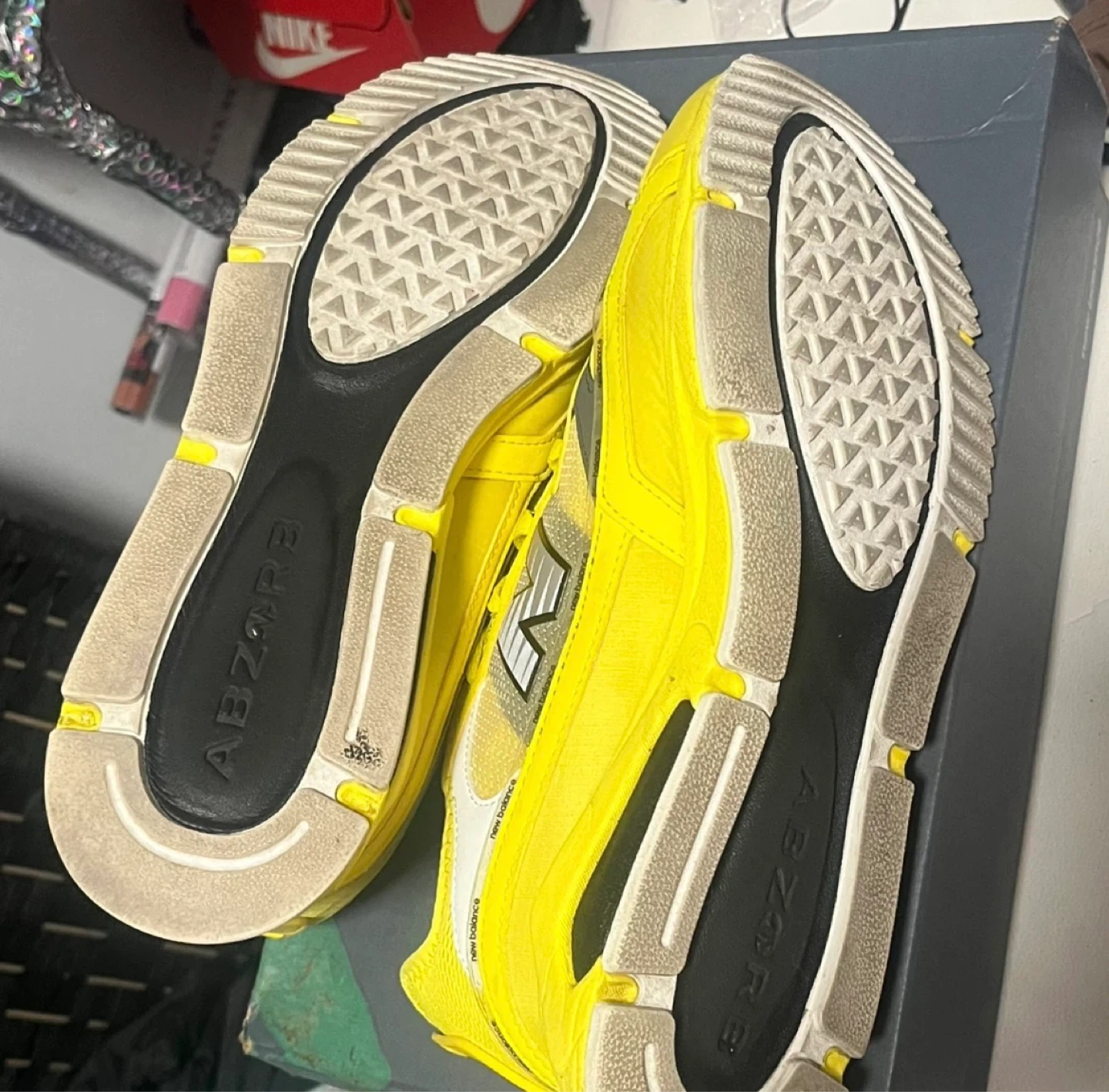 New Balance X-Racer Yellow Sneakers - photo 5