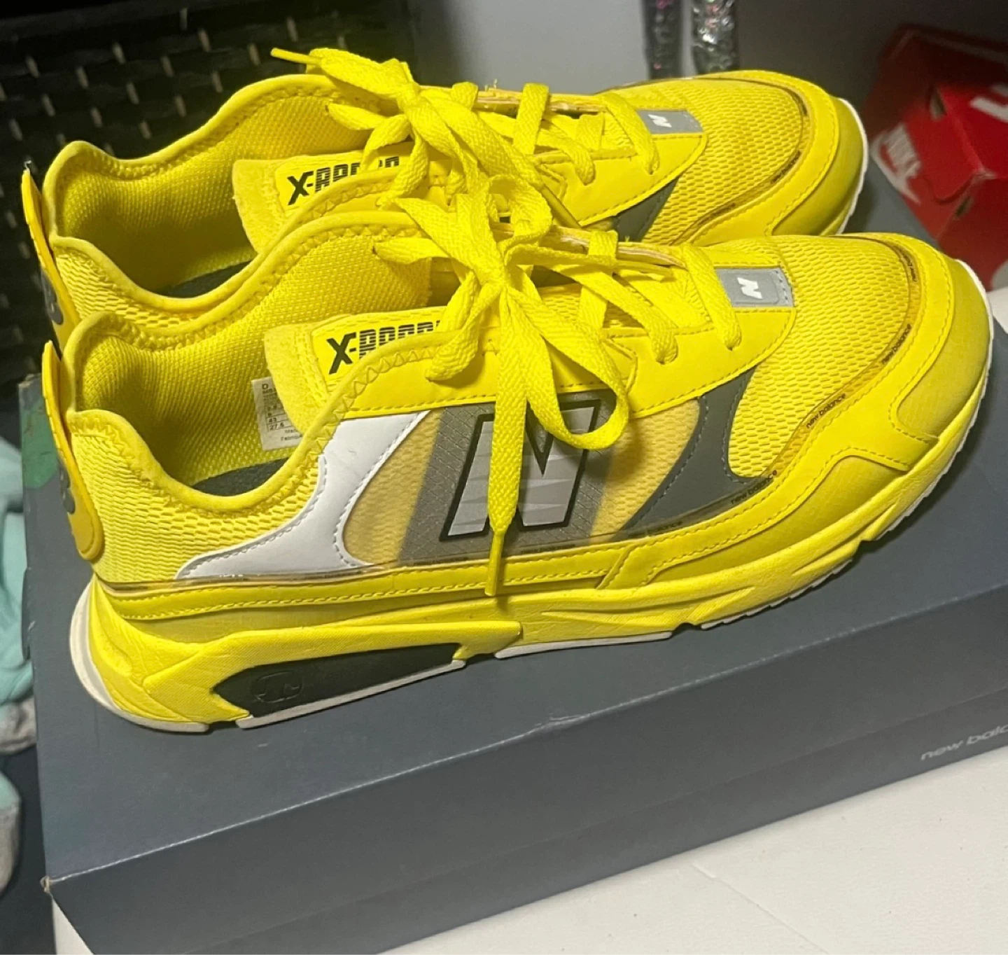 New Balance X-Racer Yellow Sneakers - photo 3