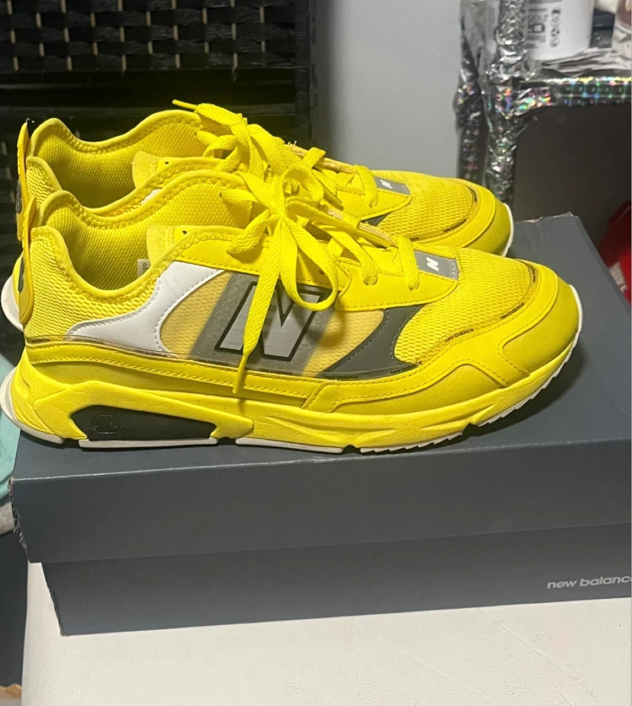 New Balance X-Racer Yellow Sneakers - photo 4