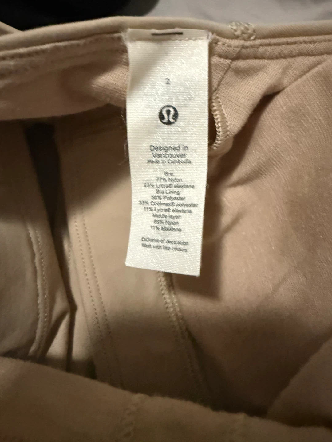 Lululemon Energy Longline Bra, Size 2 - photo 3