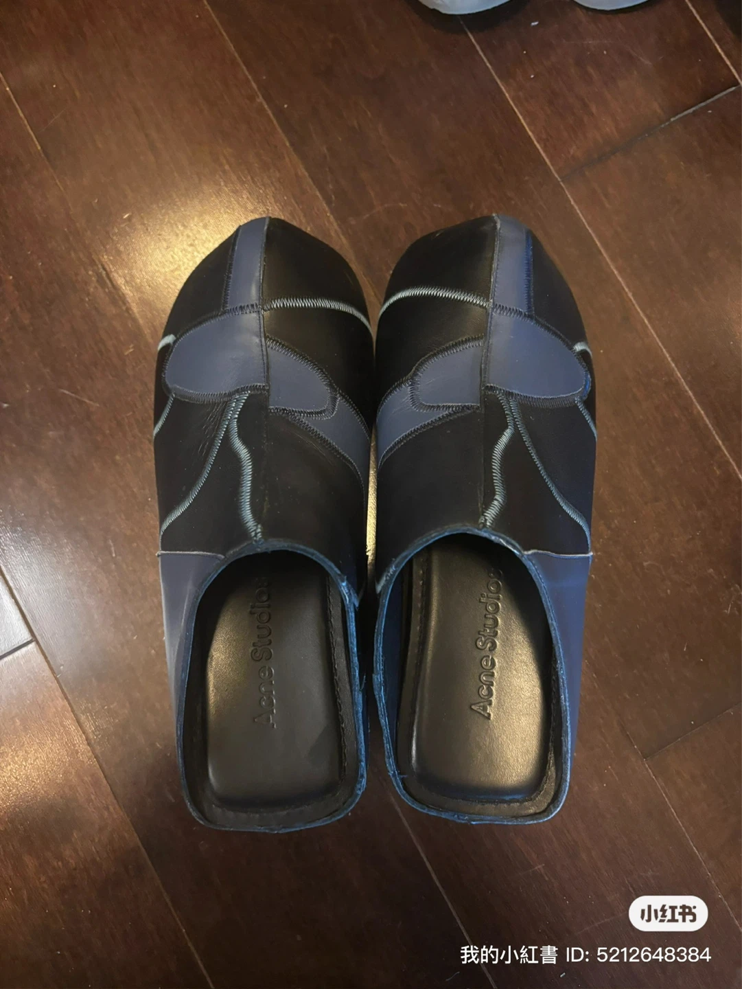 Authentic Acne Studios Patchwork Leather Clogs - Size 37 - photo 3