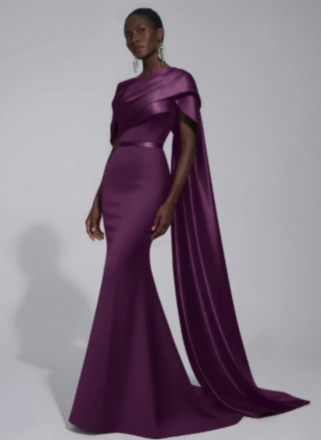 MISSACC Women's One-Shoulder Evening Dress Orchid US 20W - photo 2
