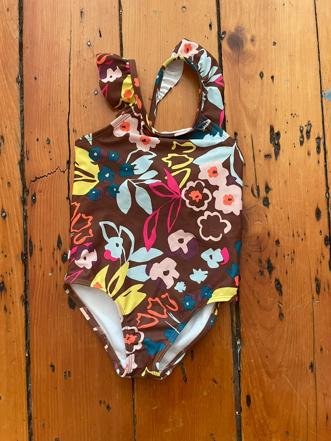 Size 4 kids - Floral Osh Kosh bathing suit
